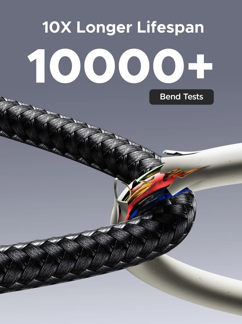 UGREEN USB-C Cable (240W, Digital Display, 480Mbps)