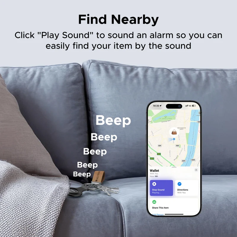 UGREEN FineTrack Mini Smart Finder (2-Pack)