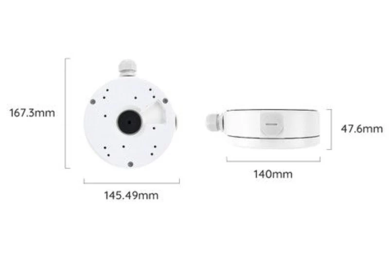 Reolink RLA-JBL1-W Montagebox Wit voor Dome Camera's