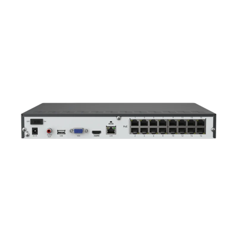 Reolink NVS16-8MB8 | 8MP/4K | PoE | 16-Kanaals NVR | 8 Bullet Camera's | 4TB HDD | AI-Detectie | Plug & Play