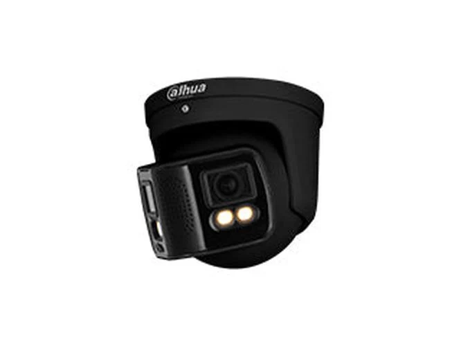 Dahua IPC-PDW5849-A180-E2-ASTE | 8MP WizMind Panorama Dome | 180° | Full-color Nachtzicht | Tweeweg Audio | IP67 | Zwart