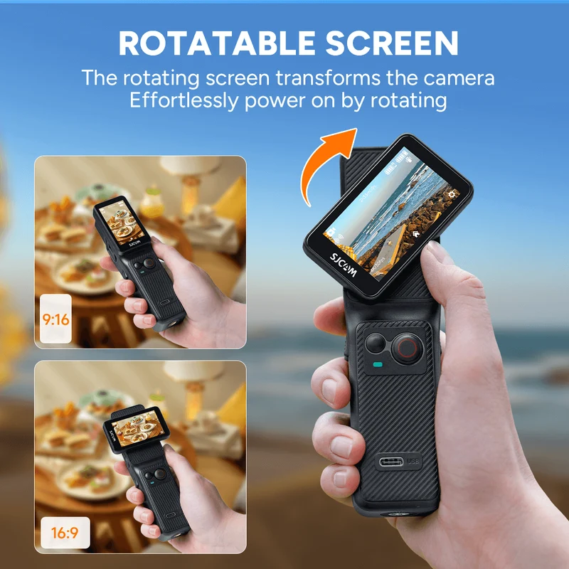 C400 3-in-1 Handheld Action Camera