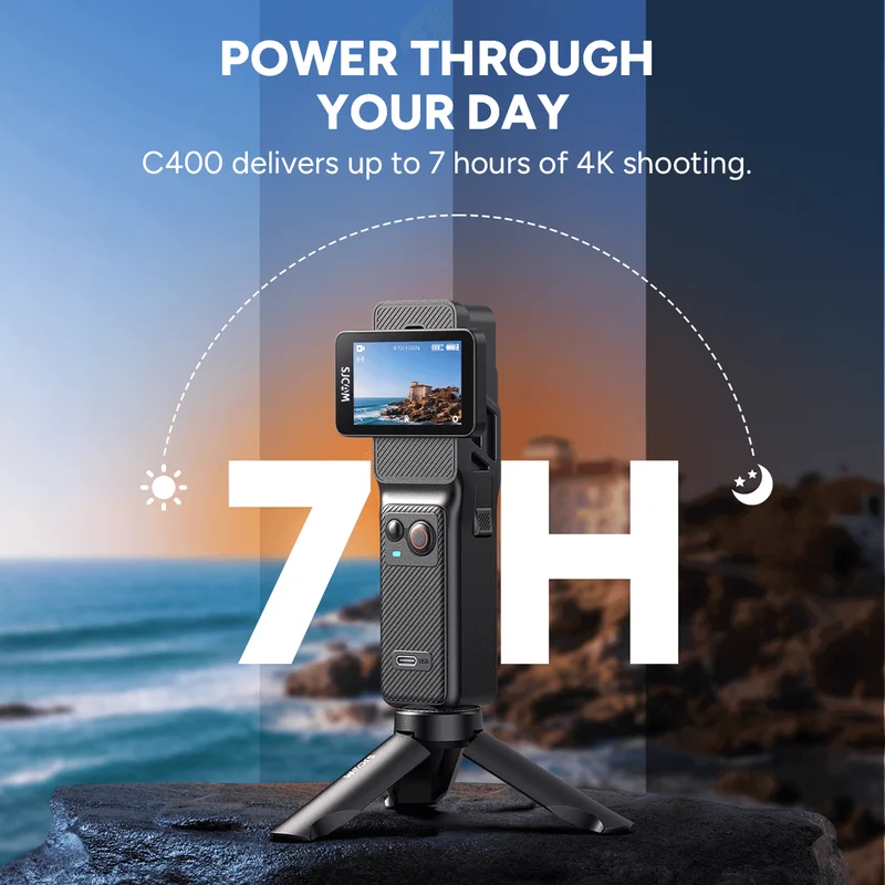 C400 3-in-1 Handheld Action Camera