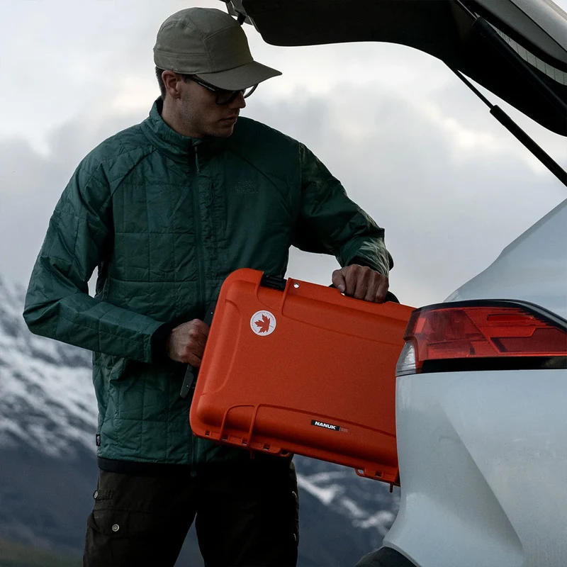 Valise Rigide à roulettes Nanuk 935 avec Mousse (Rouge)