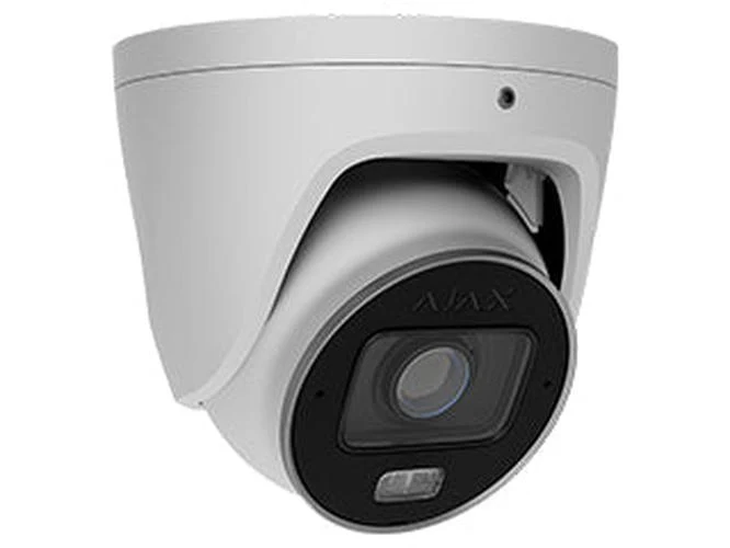 Ajax TurretCam HLVF 5MP Outdoor Turret Camera Wit