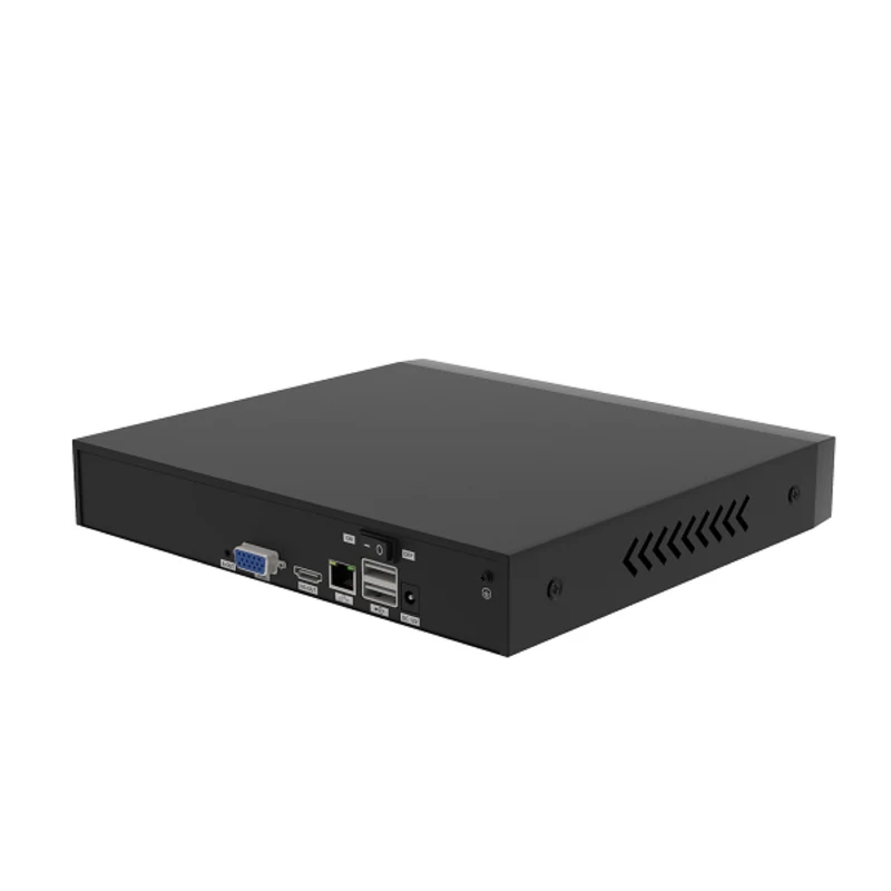 Foscam FNA108H | 8-kanaals 4K NVR Recorder | Max 1×16TB HDD | H.264+ | ONVIF | HDMI | Plug & Play | Zwart