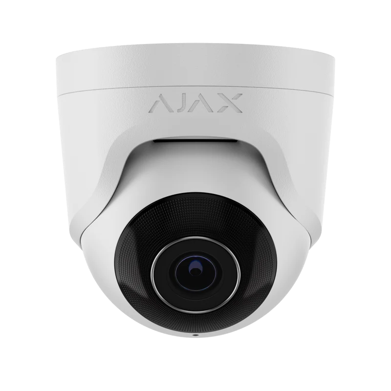 Ajax TurretCam HL 5MP Outdoor Turret Camera | 4mm, Wit