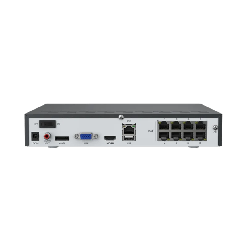 Reolink NVS8-12MB4 | 12MP/6K | PoE | 8-Kanaals NVR | 4 Bullet Camera's + Spotlight | 2TB HDD | AI-Detectie