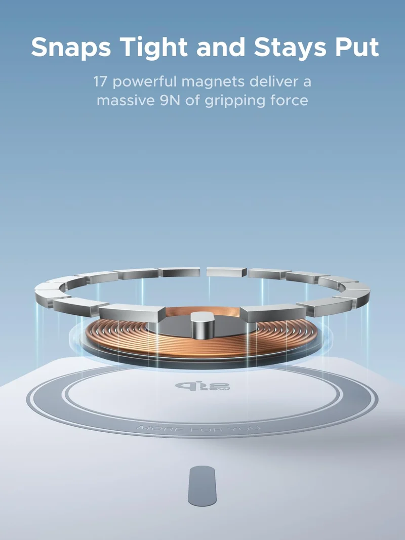 UGREEN MagFlow Magnetic Wireless Power Bank 10000mAh Qi2 25W
