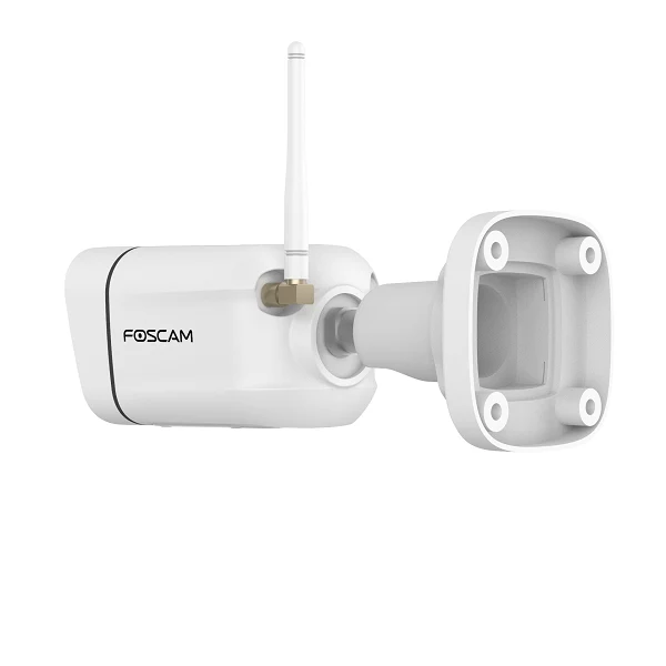 Foscam V5P | 5MP WiFi Bullet Camera | 2.8mm Vast | 90.1° | Kleur Spotlight + IR Nachtzicht | AI-detectie | Geluid+Lichtalarm | Dual-band WiFi | IP66 | Wit