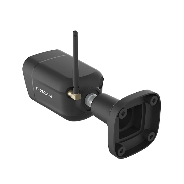 Foscam V5P | 5MP WiFi Bullet Camera | 2.8mm Vast | 90.1° | Kleur Spotlight + IR Nachtzicht | AI-detectie | Geluid+Lichtalarm | Dual-band WiFi | IP66 | Zwart