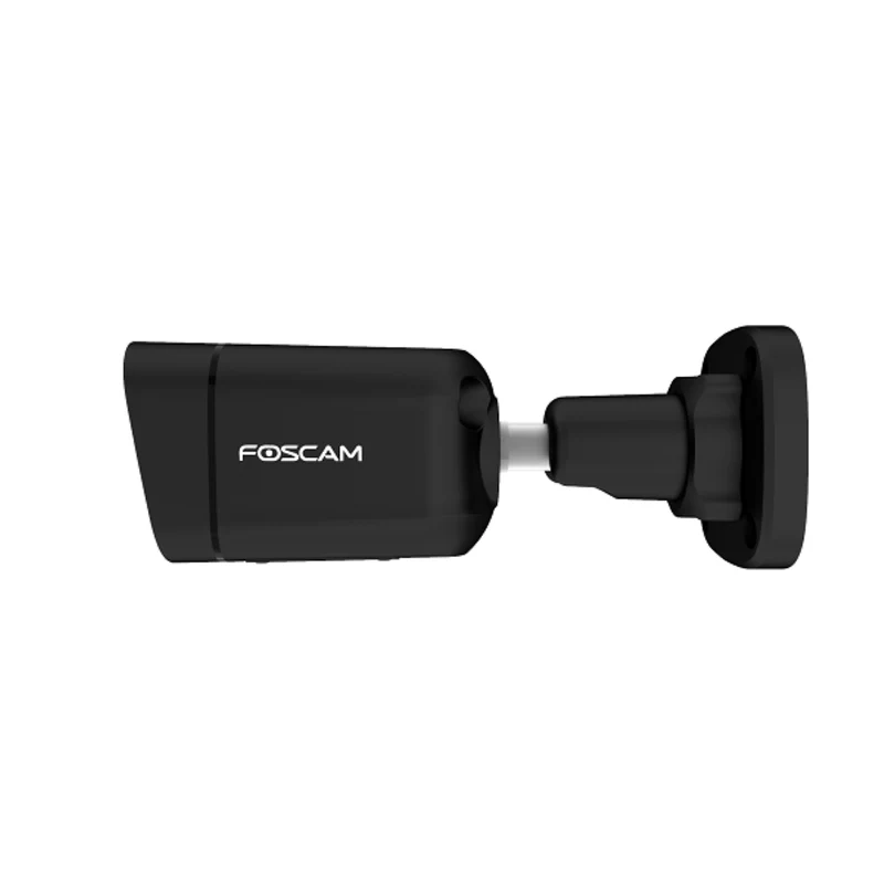 Foscam V5EP | 5MP PoE Bullet Camera | 4.0mm Vast | 78° | Kleur Spotlight + IR Nachtzicht | AI-detectie | Geluid+Lichtalarm | IP66 | ONVIF | Zwart