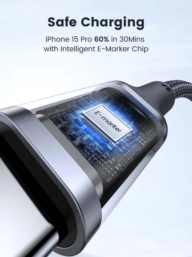 UGREEN 500W Desktop Charger + 240W USB-C Cable
