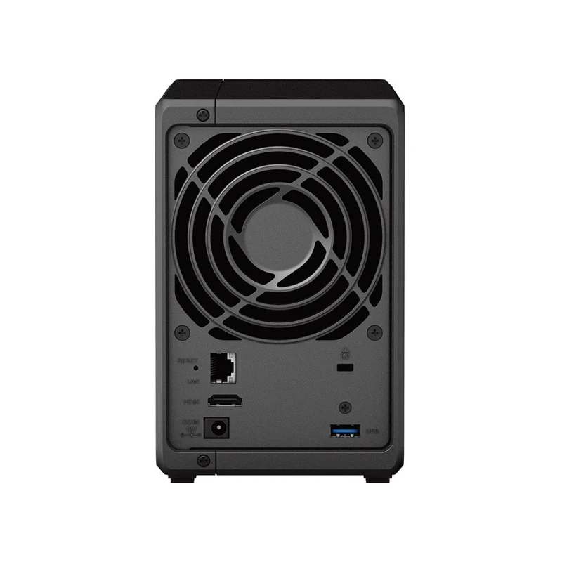 Synology DiskStation DVA1622 | 2-Bay AI NVR | 16 Kanalen | 8 Licenties Inbegrepen | Deep Learning | Gezichtsherkenning | HDMI | Zwart