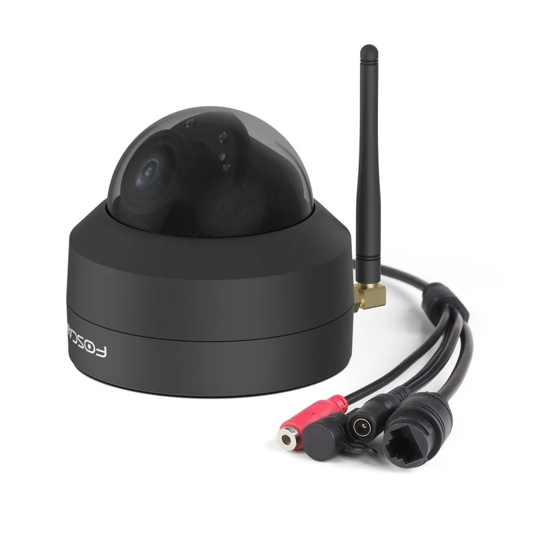 Foscam D4Z | 4MP WiFi PTZ Dome Camera | 4x Optische Zoom | 355° Pan + 90° Tilt | IR Nachtzicht 20m | WiFi 2.4GHz | Plug & Play | IP66 | ONVIF | Zwart