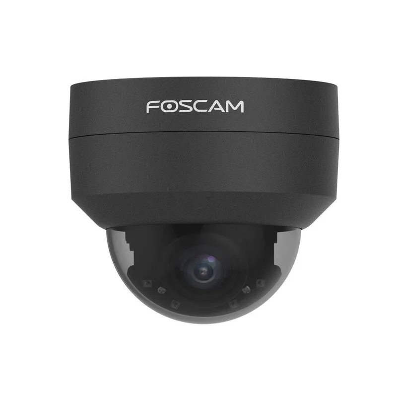 Foscam D4Z | 4MP WiFi PTZ Dome Camera | 4x Optische Zoom | 355° Pan + 90° Tilt | IR Nachtzicht 20m | WiFi 2.4GHz | Plug & Play | IP66 | ONVIF | Zwart