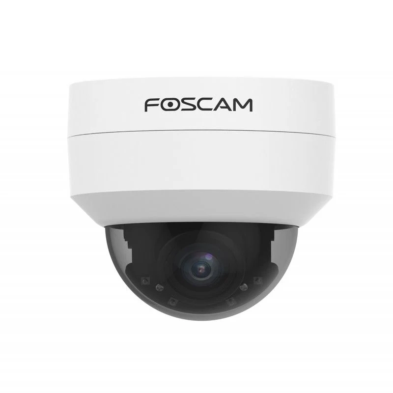 Foscam D4Z | 4MP WiFi PTZ Dome Camera | 4x Optische Zoom | 355° Pan + 90° Tilt | IR Nachtzicht 20m | WiFi 2.4GHz | Plug & Play | IP66 | ONVIF | Wit