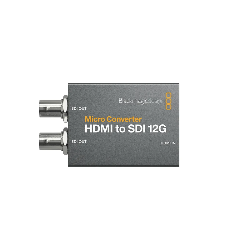 Micro Convertisseur HDMI à SDI 12G avec alimentation