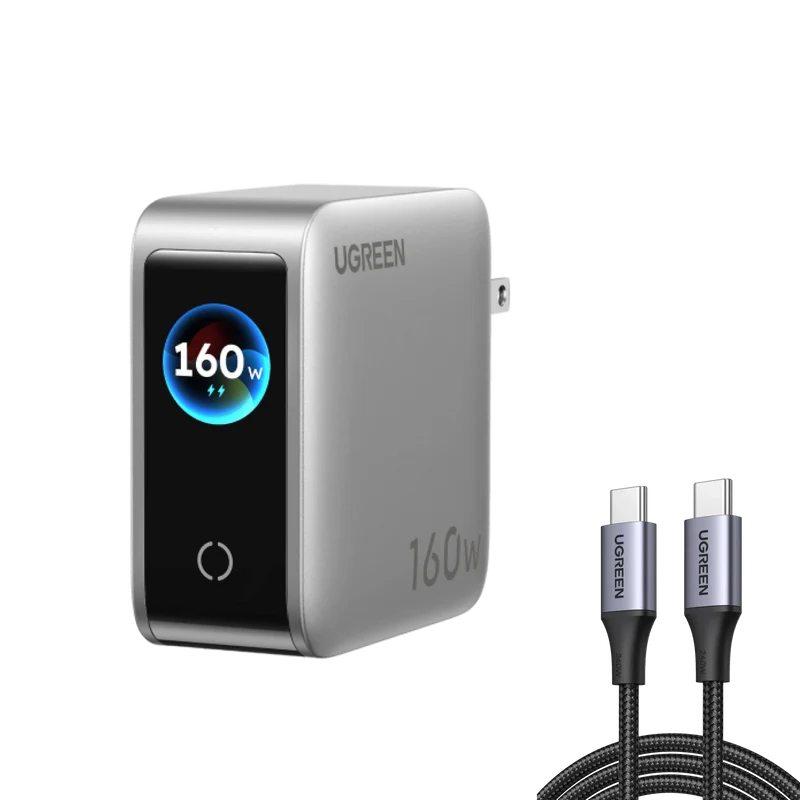 UGREEN Nexode Pro 160W Charger + 240W USB-C Cable