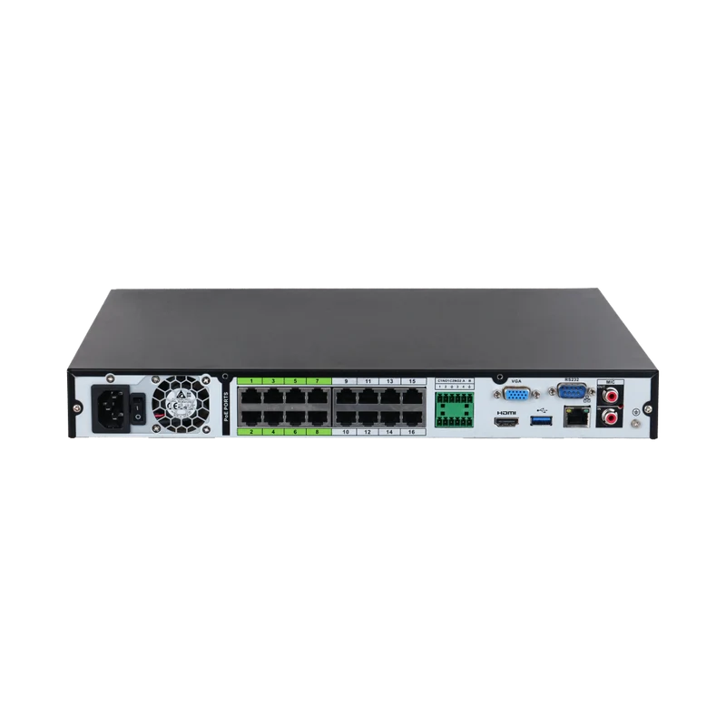 Dahua NVR5232-16P-EI2 32-Kanaals WizSense NVR met AI | 16 POE poorten