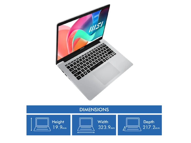 MSI Modern 14 14 i5 16GB 512GB Laptop