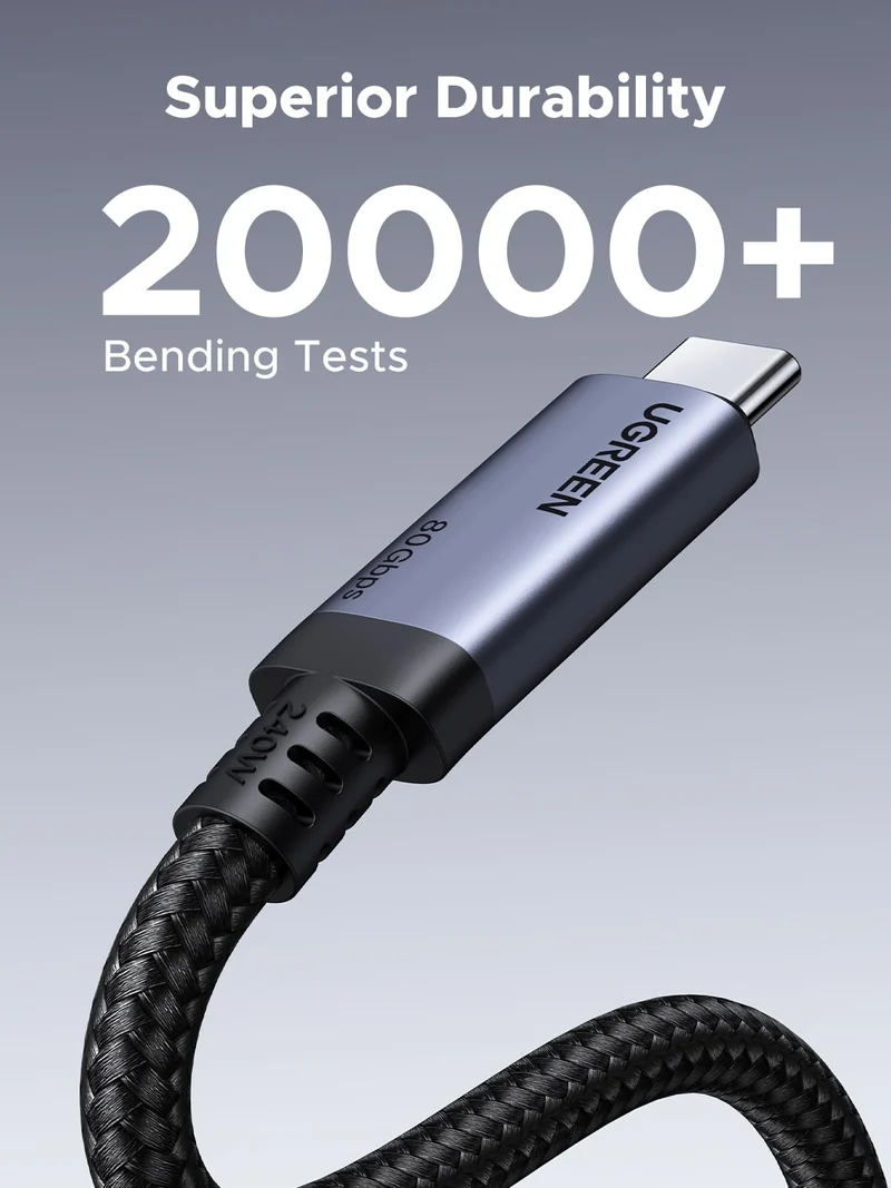 UGREEN USB4 Gen4 240W USB-C to USB-C Cable