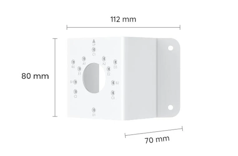 Reolink RLA-BKC1 Hoekbeugel voor Bullet en Dome Camera's — Flexibele Montage in Hoeken