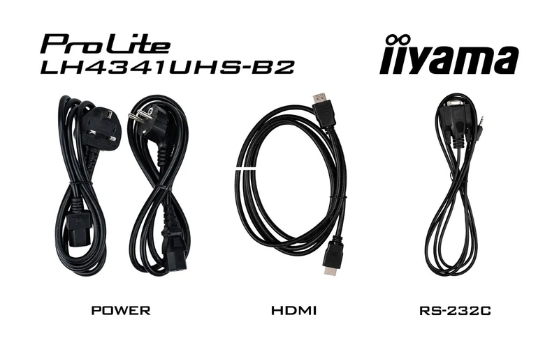 Iiyama ProLite LH4341UHS-B2 – 43" 4K UHD Professional Display voor Beveiligingssystemen
