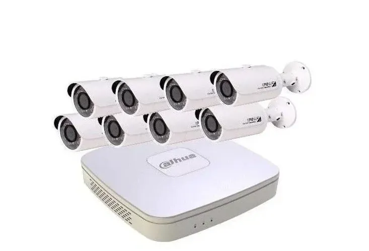 8-Kanaals Dahua NVR4108-P-EI AI PoE Pack met 8x 4MP Turret of Bullet | Stel zelf samen
