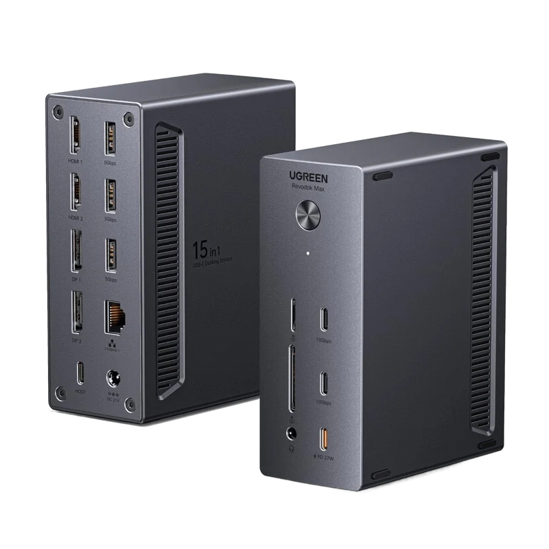 UGREEN 16-in-1 Docking Station for 4 Monitors