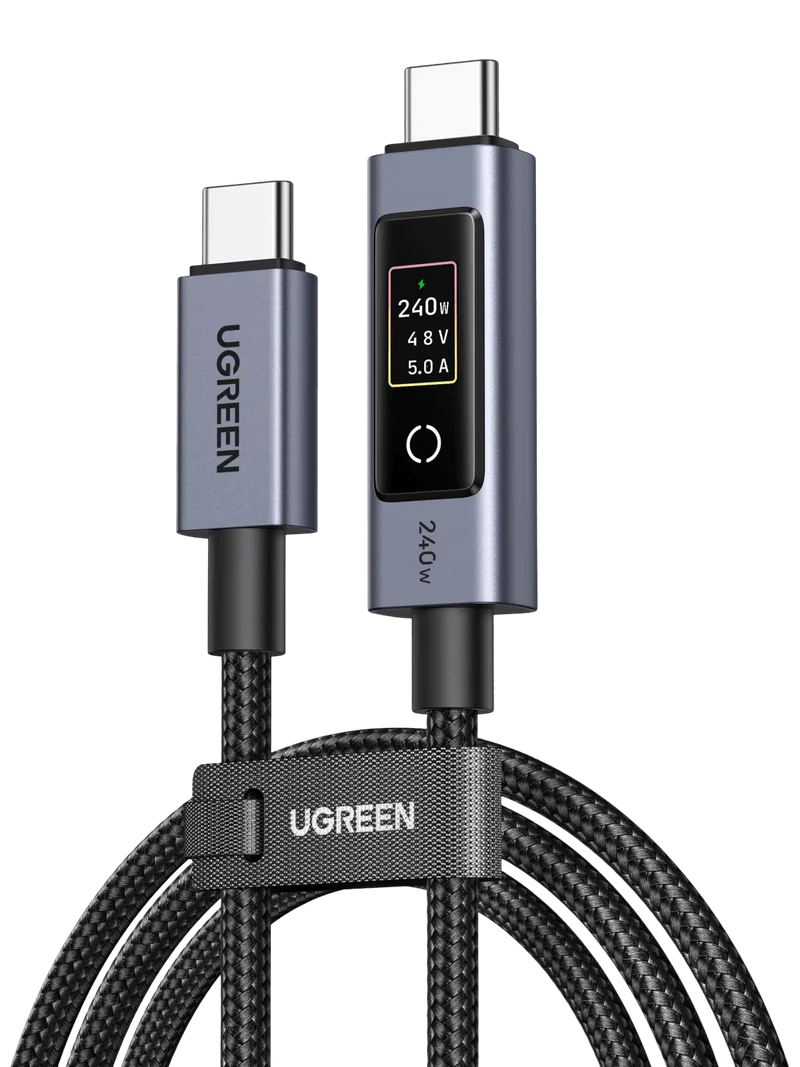 UGREEN Nexode 240W USB-C Cable with Digital Display