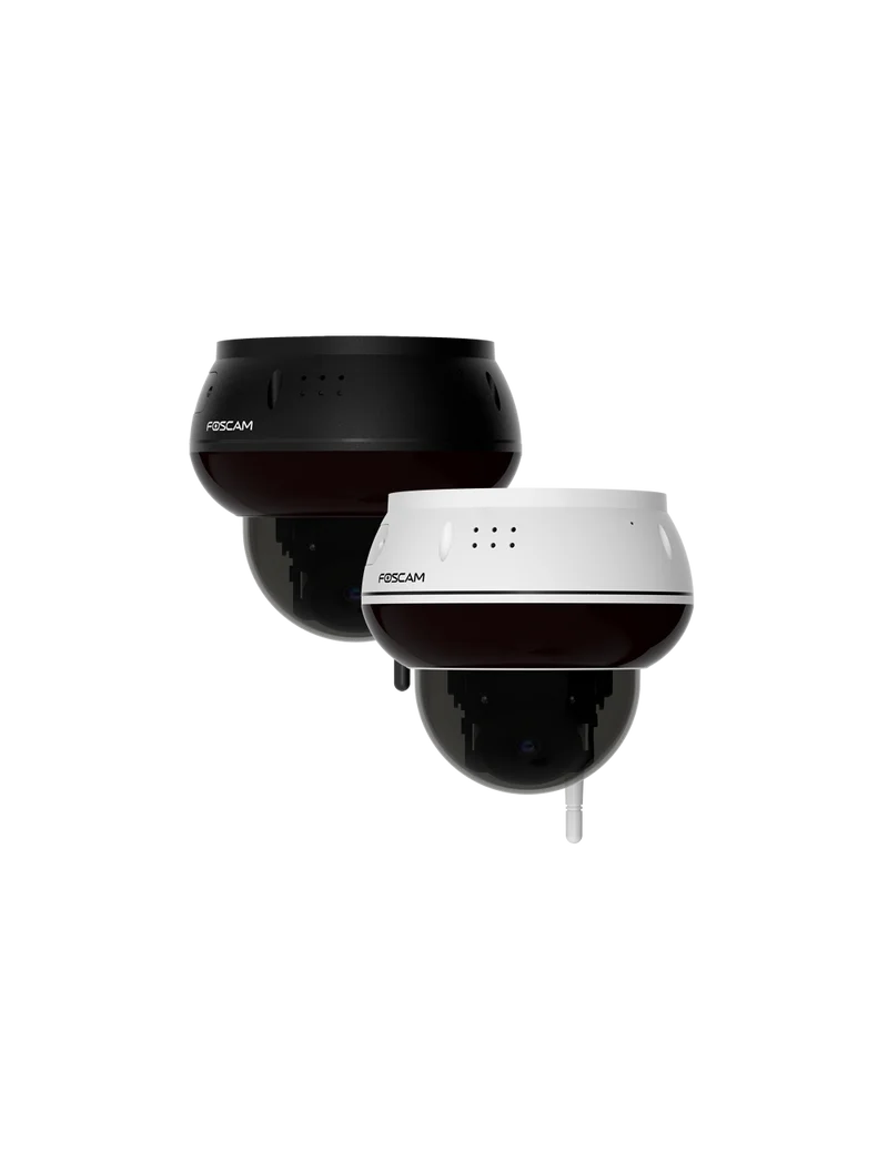 Foscam D8T 8MP 4K WiFi PTZ Buiten IP-camera – IK10 Vandaalbestendig – Zwart