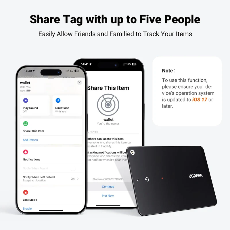 UGREEN FineTrack Slim Smart Finder