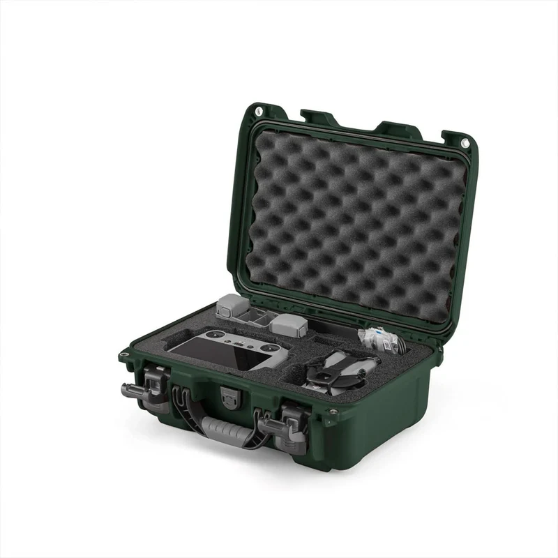 Valise Rigide Nanuk 915 pour DJI Mini 5 Pro Ensemble Fly More (Olive)