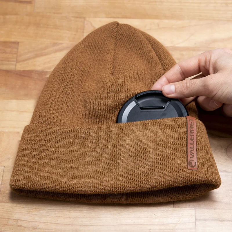 Tuque avec rangement (Caramel)