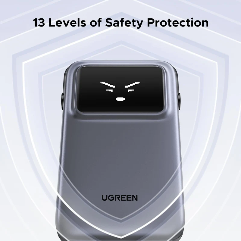 UGREEN Uno Power Bank 10000mAh 30W with Built-in Cable