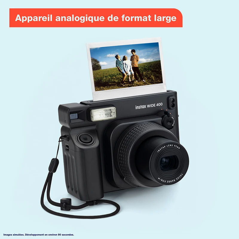 Instax Wide 400 (Noir)