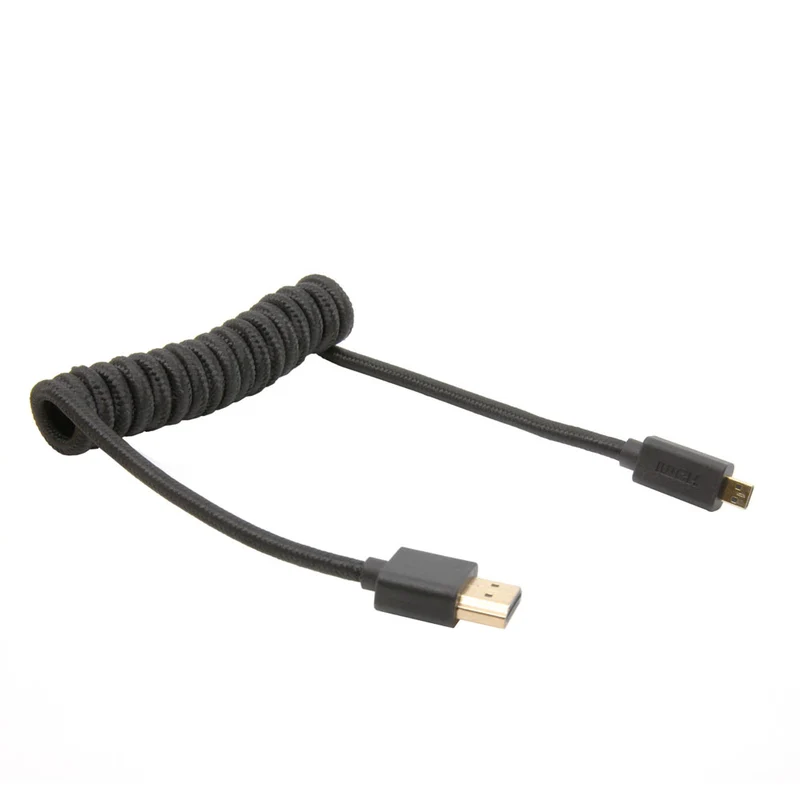Câble Enroulé série Performance HDMI A à HDMI D 12po