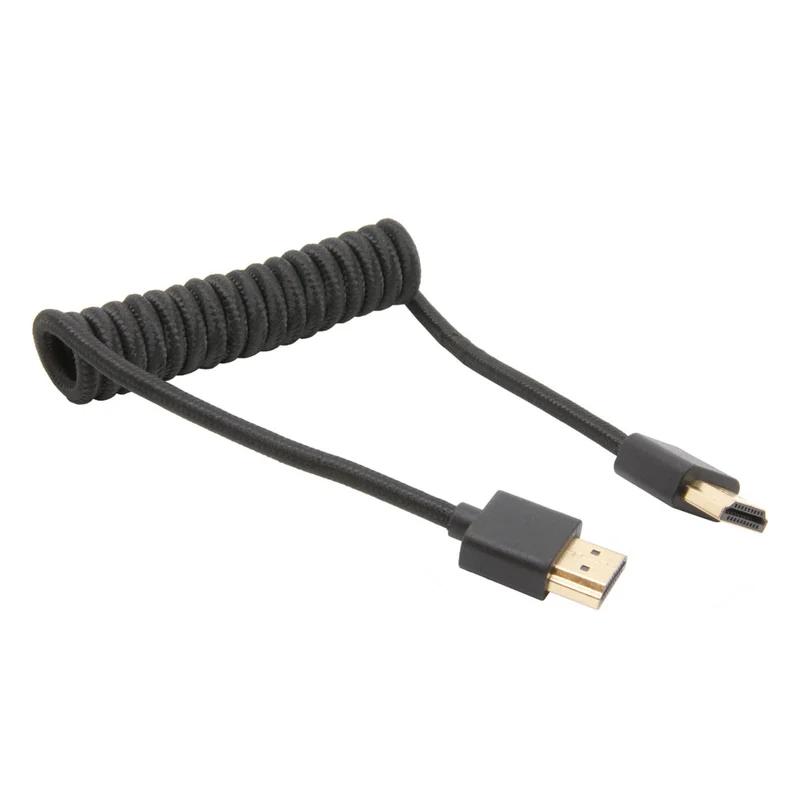 Câble Enroulé série Performance HDMI A à HDMI A 12po