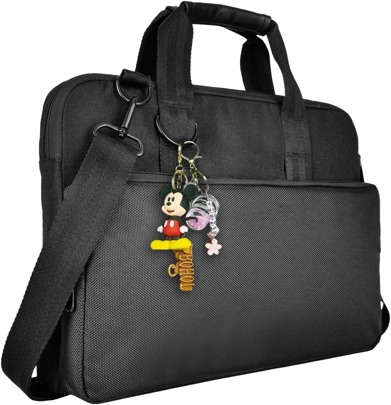 Generation Earth 14.1" Tough Laptop Briefcase (Black)