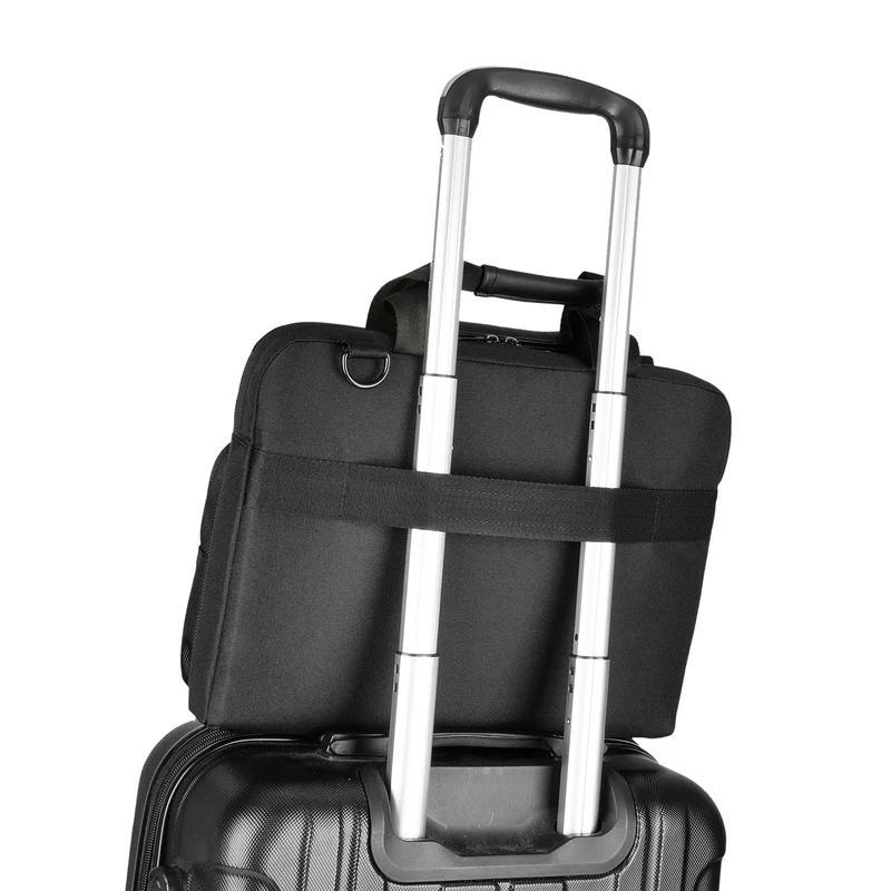 Generation Earth 14.1" Tough Laptop Briefcase (Black)