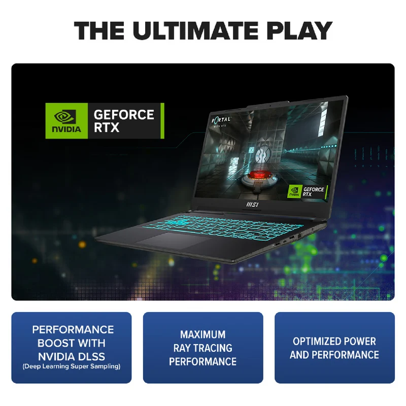 MSI Cyborg 15 15.6" 16GB 512GB Intel Core i7 RTX 3050 6GB Gaming Laptop