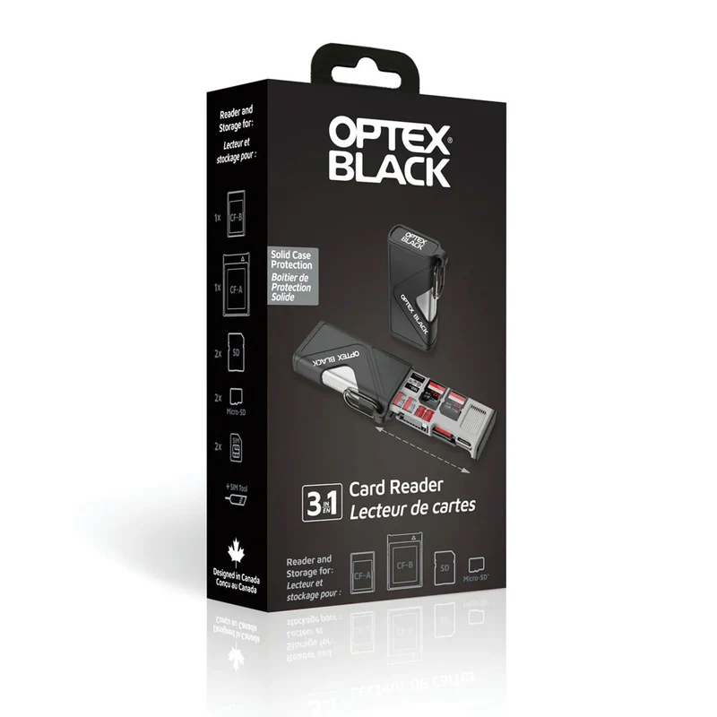 Lecteur de carte 3-en-1 CF Express Type-A, CF Express Type B & SD
