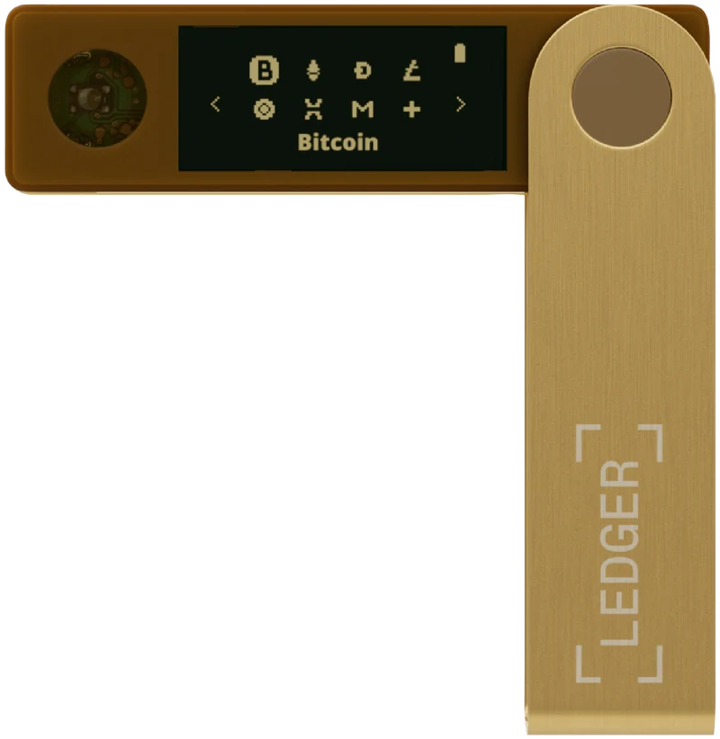Ledger Nano X - Gold