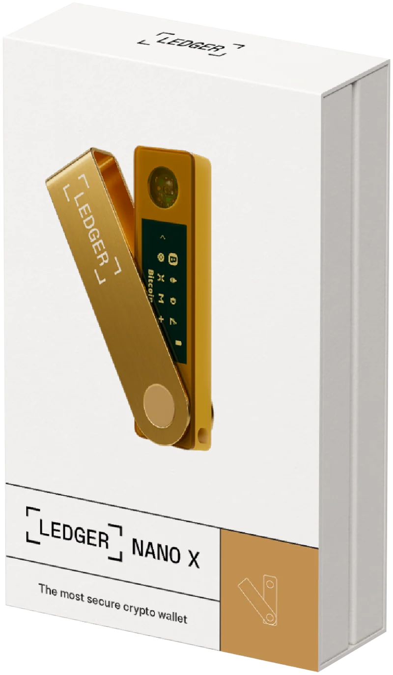 Ledger Nano X - Gold