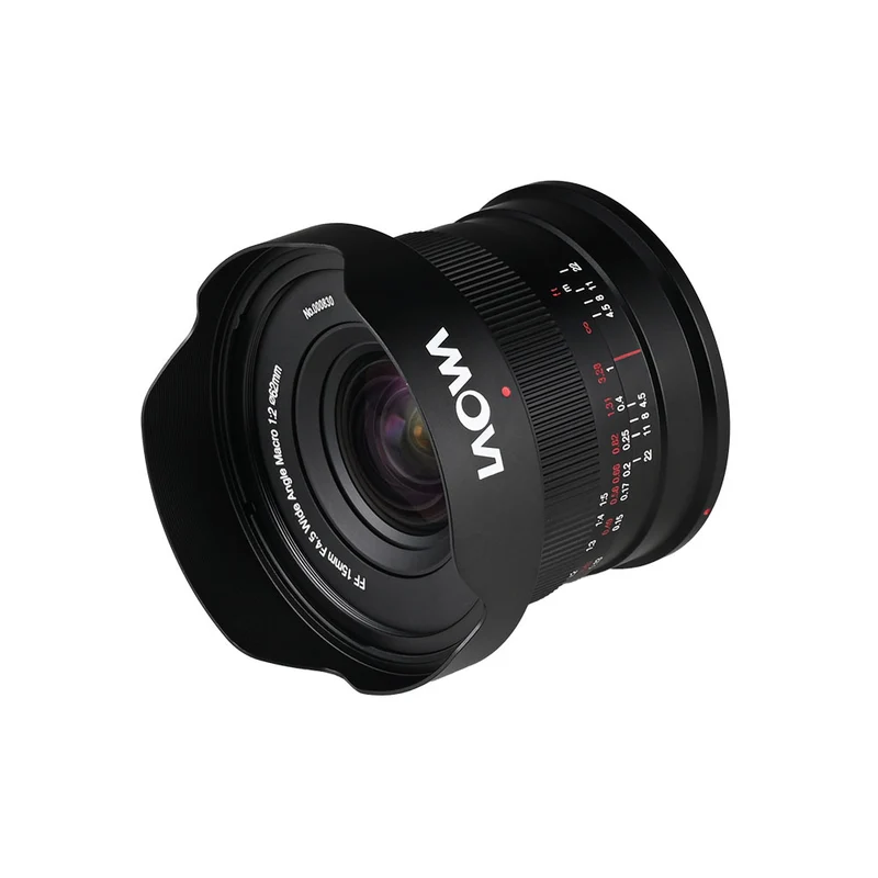 15mm f/4.5 0.5X Grand-Angle Macro pour Monture Canon EF avec Ouverture Automatique