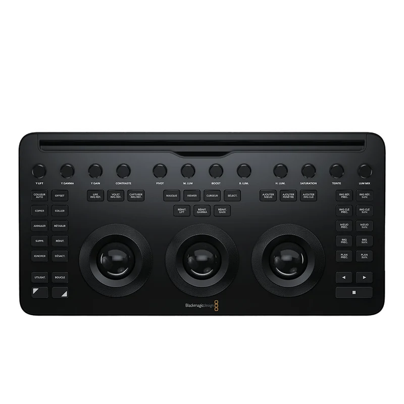 Panneau d’étalonnage DaVinci Resolve Micro Couleur - Français