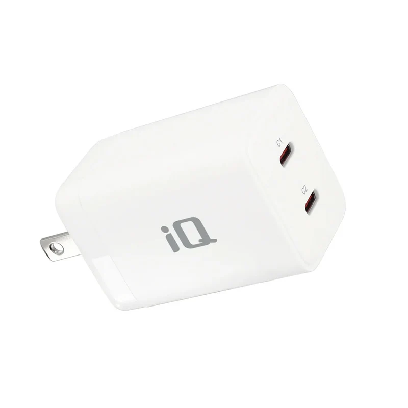Chargeur mural double USB-C PD 45 w