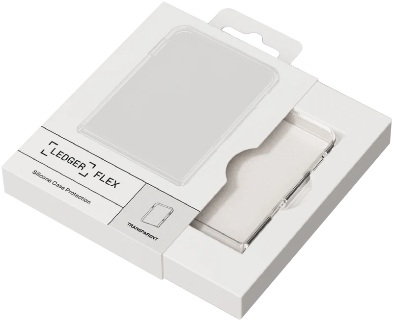 Ledger Flex Silicon Case -Transparent