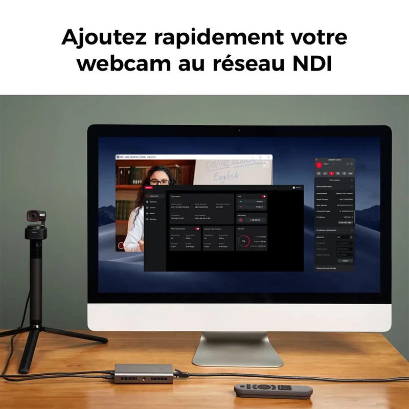 Adaptateur UVC à NDI
